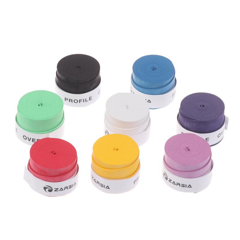 5Pcs Head Sticky Feel Tennis Racket Overgrip Durable Badminton Sweatband Overgrips Squash Racket Overgrips