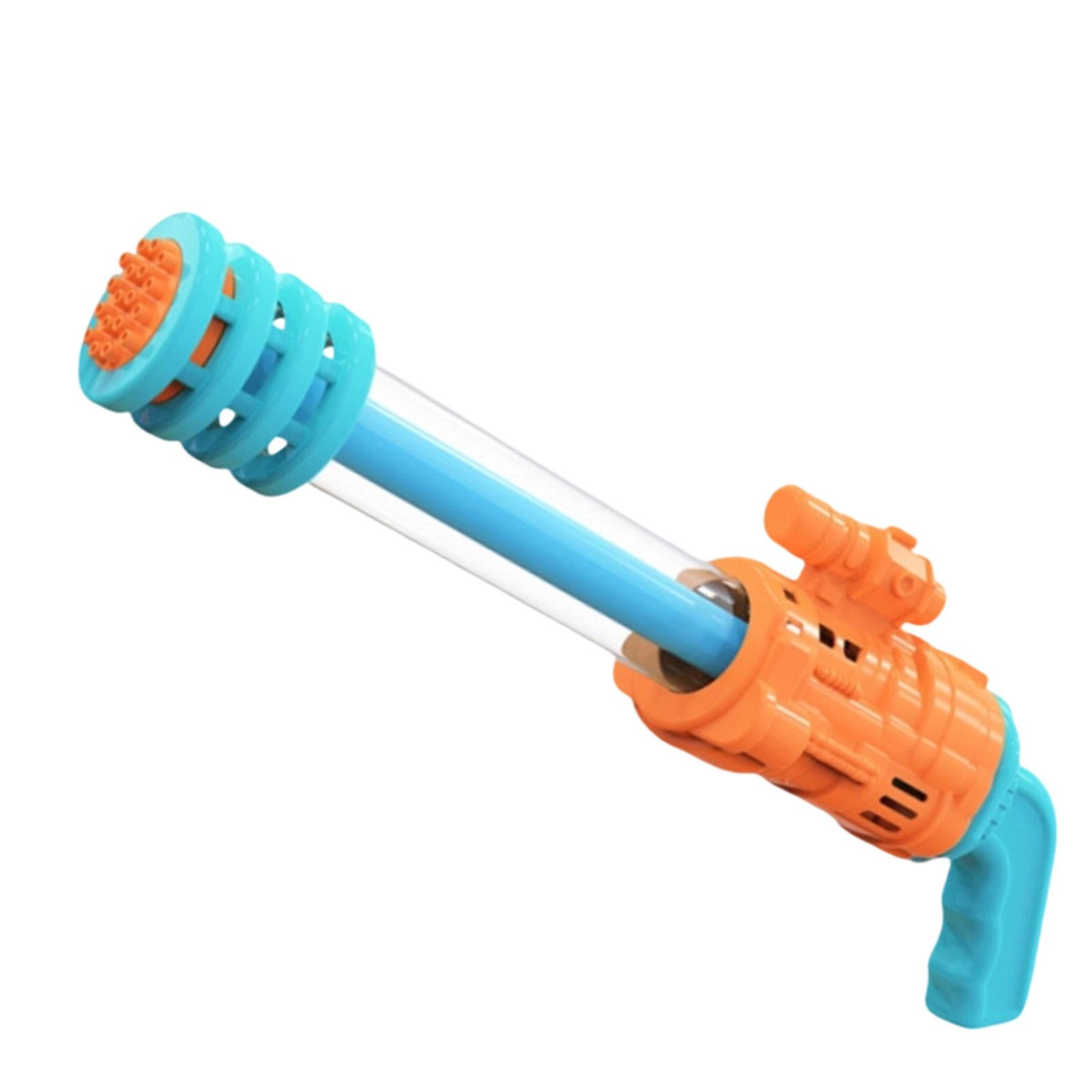 Summer Pull-Out Water Gun Toy for Kids Outdoor Water Play Large Capacity Water Cannon Toy with Extendable Barrel Safe Plastic Construction One Size