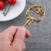 Metallöffner Legierung Gastgeschenke Geschenk Flaschenöffner Bar Küchenwerkzeug Vintage Schlüsselform Schlüsselanhänger