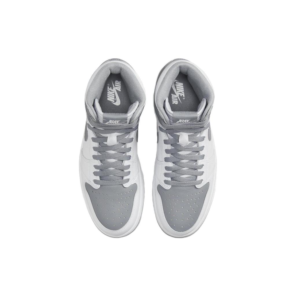 Unisexové tenisky Air Jordan 1 Retro High OG Stealth Bílé 555088-037