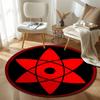 Classic Round Gothic Multicolor Rug Pad, Non-Slip Floor Mat for Family Room