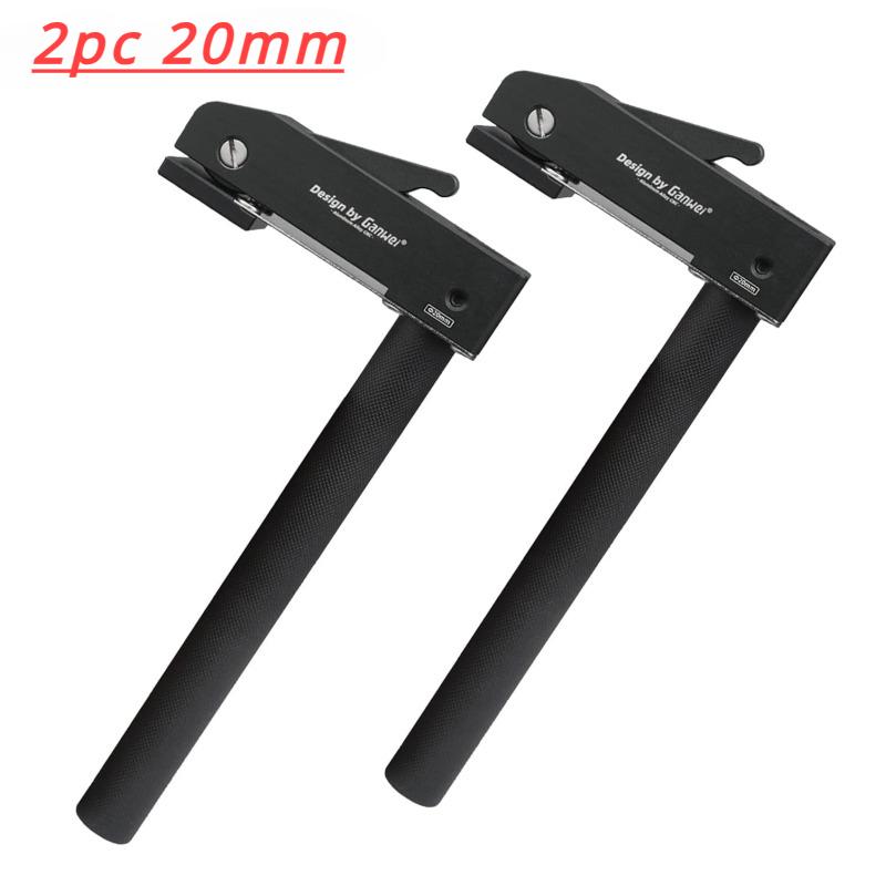 

2 Pc 175mm Long Handle Bench Dog Clamp MFT Fast Style Hold Down Clamp Woodworking Clamps Bench Dog and Table Clamp 3/4 Inch 20mm