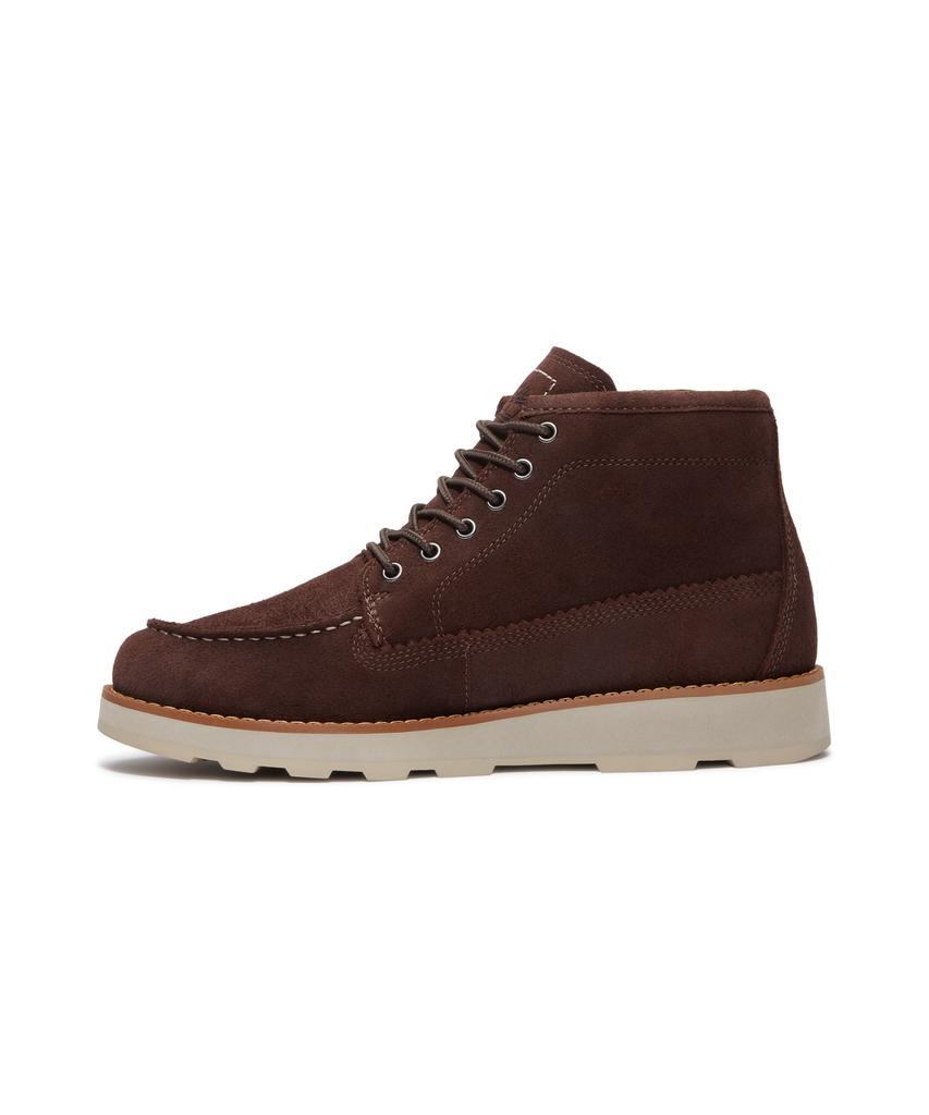 Timberland (Men'S) Britain Mills Mid-Lace Chukka Boots - Dark Brown Suede / A6Cep-Eiv