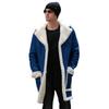 Men's Shearling Faux Leather Overcoat - Winter 2021 Collection