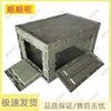Shunshunni Foldable Plastic Storage Box with Side Double Doors