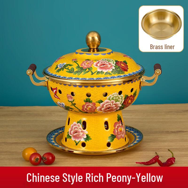 Эмалированный медный персональный хотпот Hanyou