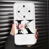 Flower Letters Case for Honor 90 Lite X9a X7b X8 X8b X9b X8a Soft Phone Cover