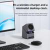 Desktop Clock Magnetic Wireless Charger 4-IN-1 Fast Charging Dock For iPhone 16 15 14 13 12 Apple Watch 10/9/8/7/6/5 AirPods Pro