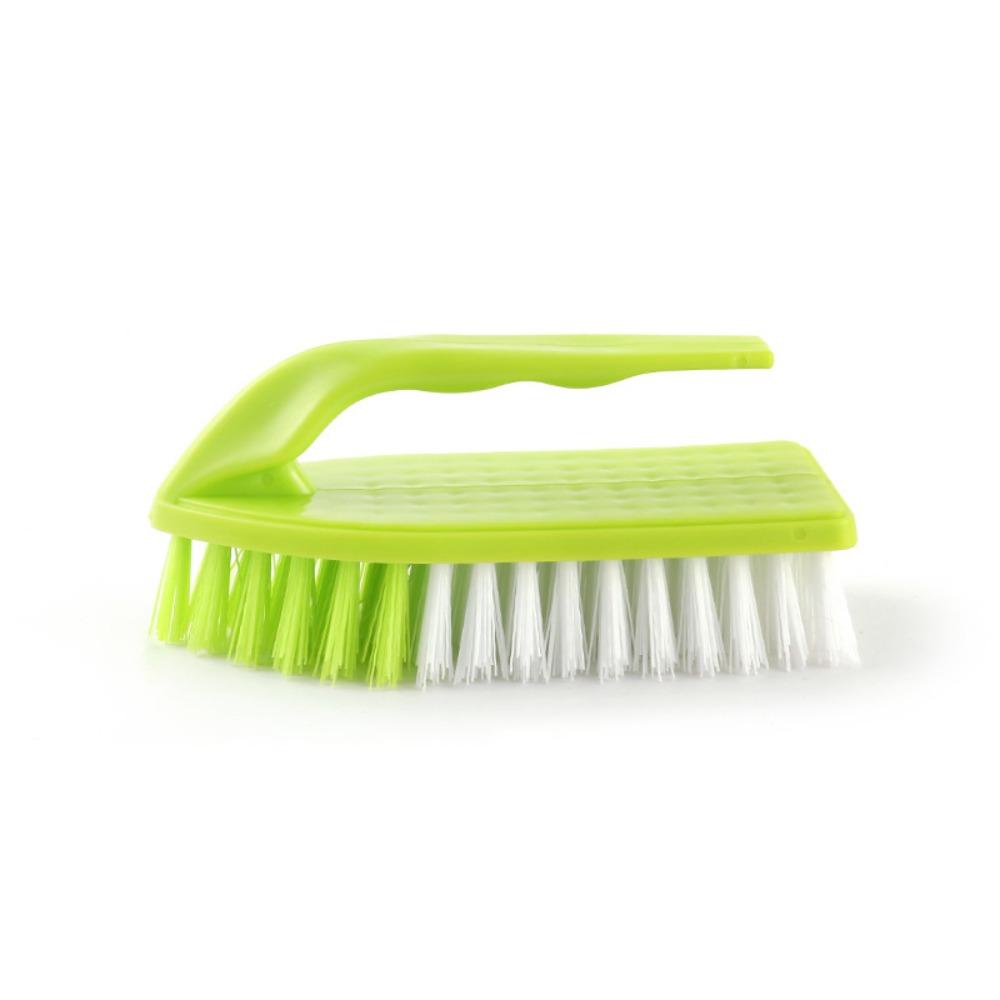 Stiff Bristle Cleaning Brush Plastic Handle Stiff Bristle Brush Scrubber Brush  Kitchen Cleaning