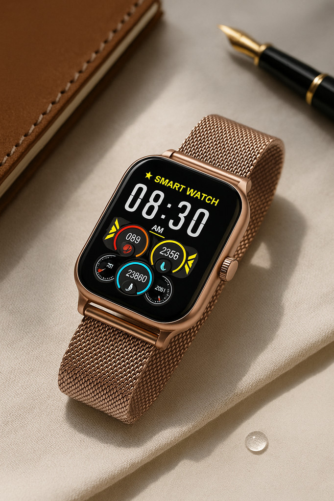 Bracelet Smartwatch GTS4 2.01 avec grand écran, Bluetooth sport, moniteur de fréquence cardiaque