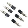 4/6PCS Quality-Flash Valve DV Bicycle Valve With Dust Cap Valve Core