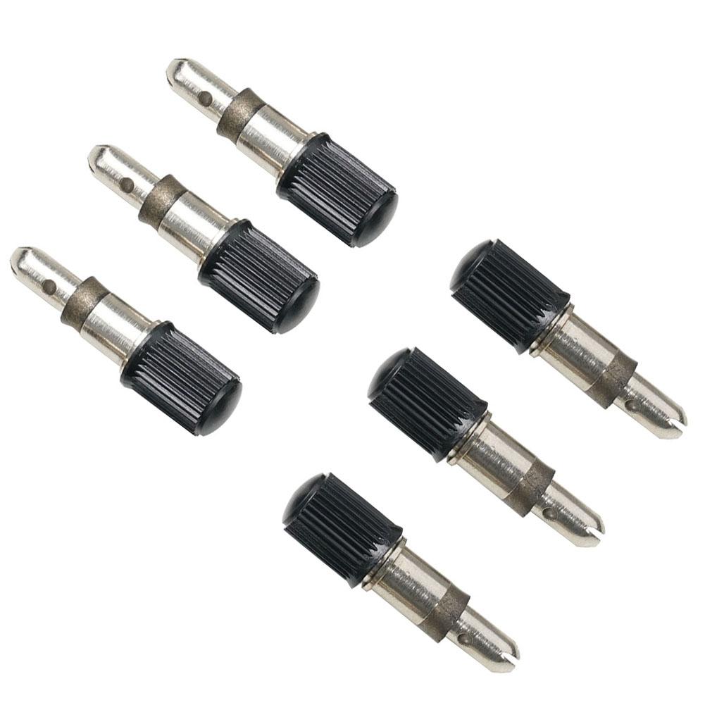4/6PCS Quality-Flash Valve DV Bicycle Valve With Dust Cap Valve Core