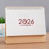 2026 Year of the Horse Simple Style Desk Calendar with Custom Logo and Memo Function