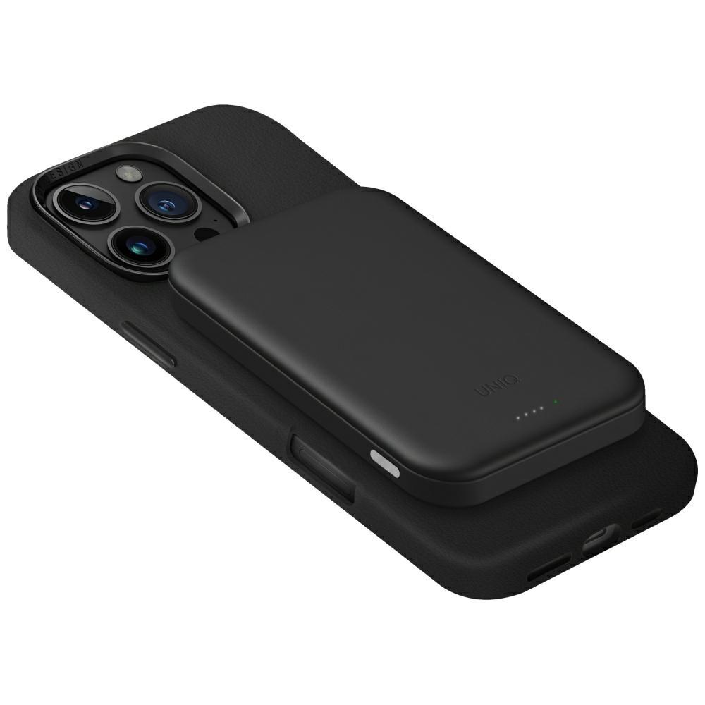 UNIQ Lyden Lexa Magnetic Power Bank 5000mAh PD USB-C MagSafe Black