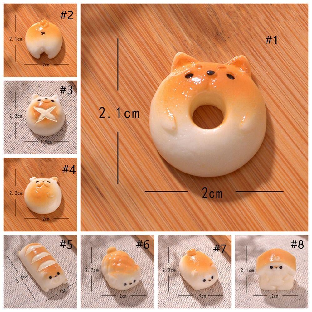 Handicrafts Dog Bread Figurines Miniatures Mini Bread Ornaments Dog Bread Statue Wedding Party