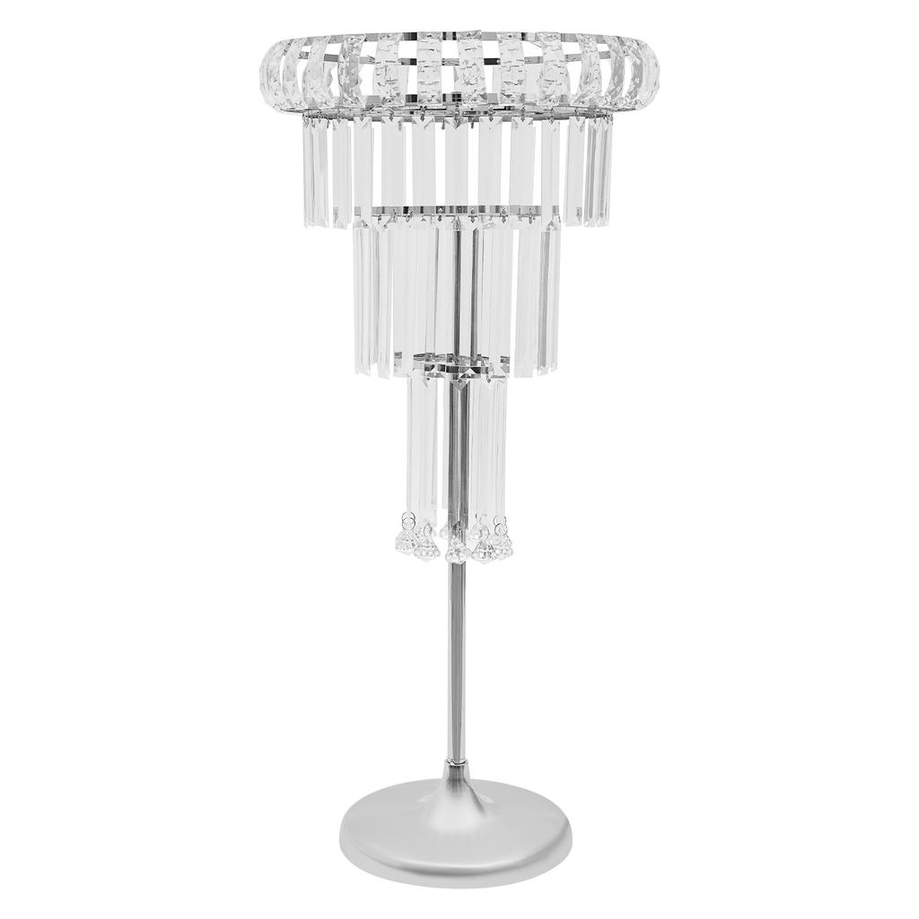 4 Tier Gold Acrylic Flower Stand for Wedding Party Decoration, Modern Display Rack with Sturdy Base for Home Event Centerpiece