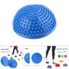 PVC Inflatable Half Yoga Balls Massage Point Fitball Exercises Trainer Fitness Balance Ball