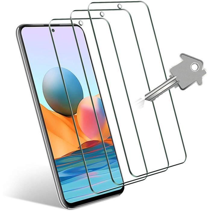 3 Stück Panzerglas Xiaomi Redmi Note 9 Pro Max, Displayschutzfolie aus unzerbrechlichem Panzerglas