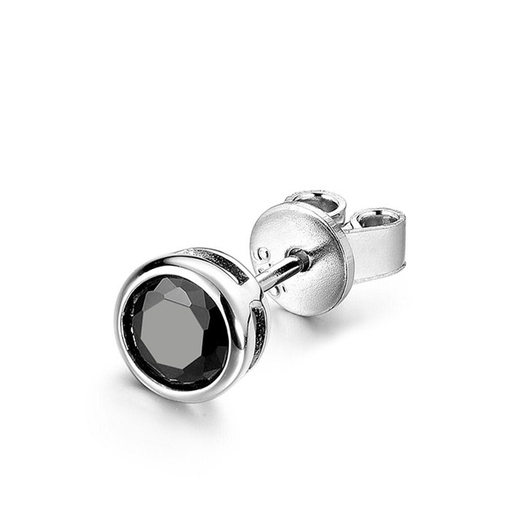 Copper Party Solid Color Sun Polaris Stud Earrings Fashion Design Korean Earrings Men Jewelry