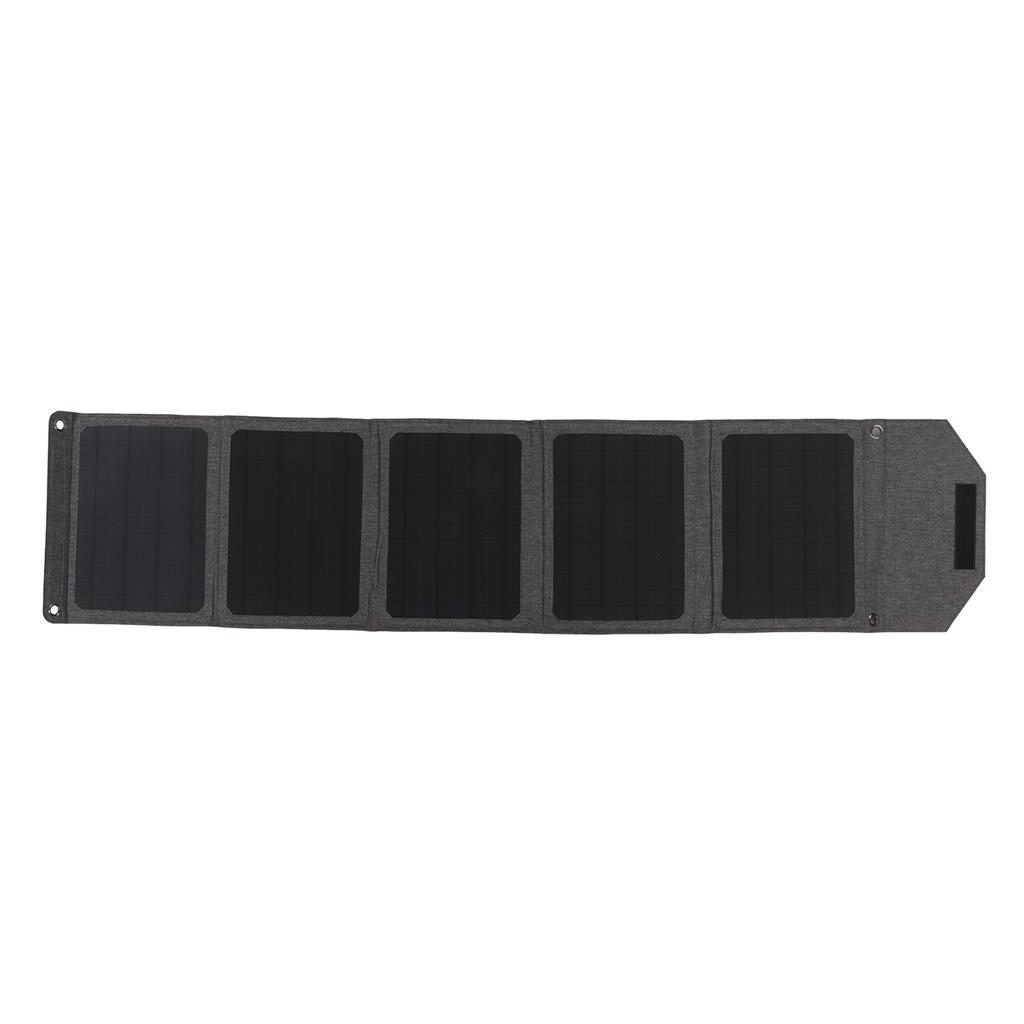 30W Outdoor Solar Panel Folding Bag Dual USB+DC Output Solar Charger Foldable Bag