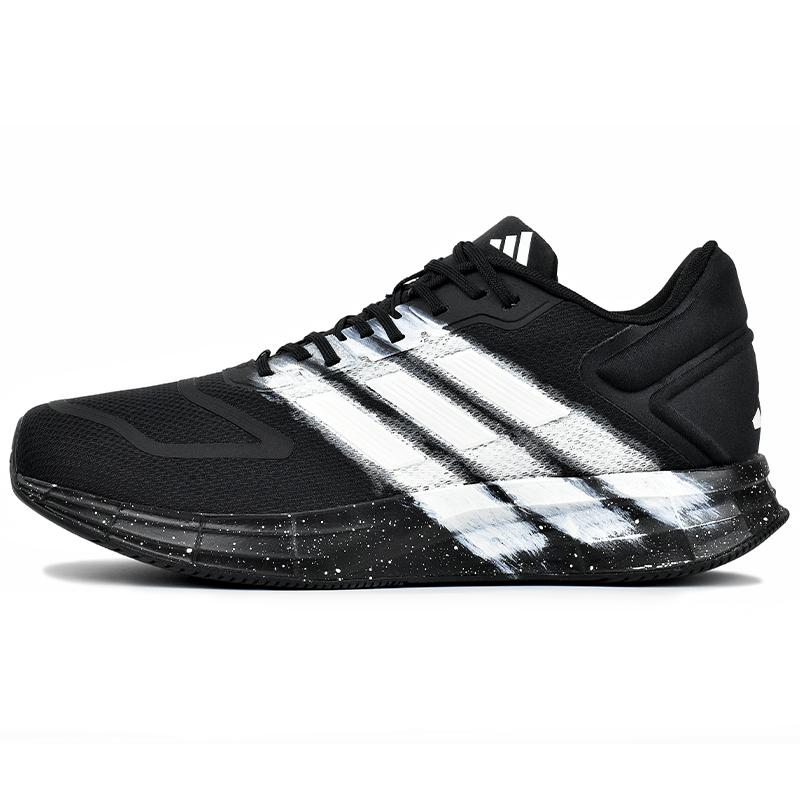 

Adidas Duramo 10 Abrasion Resistant Low top Running Shoes Men s Black White GW8336(Team96-) 45⅓