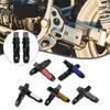 2Pcs Motorcycle Rear Passenger Foot Pegs General Aluminum Alloy Footrest