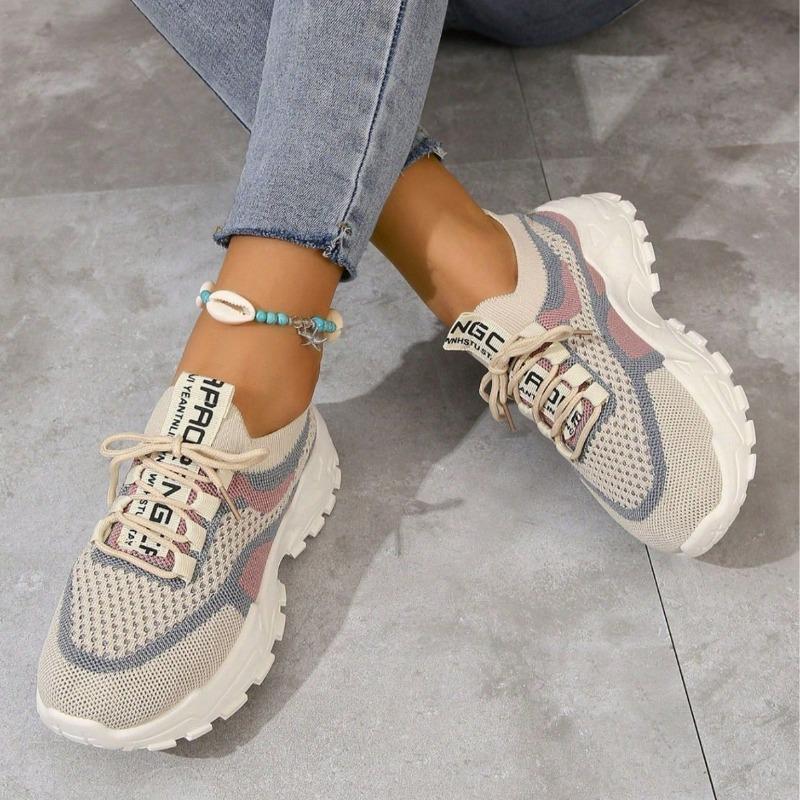 

Новые легкие и универсальные повседневные спортивные кроссовки для бега и бега для студентов на толстой подошве 42 розовый