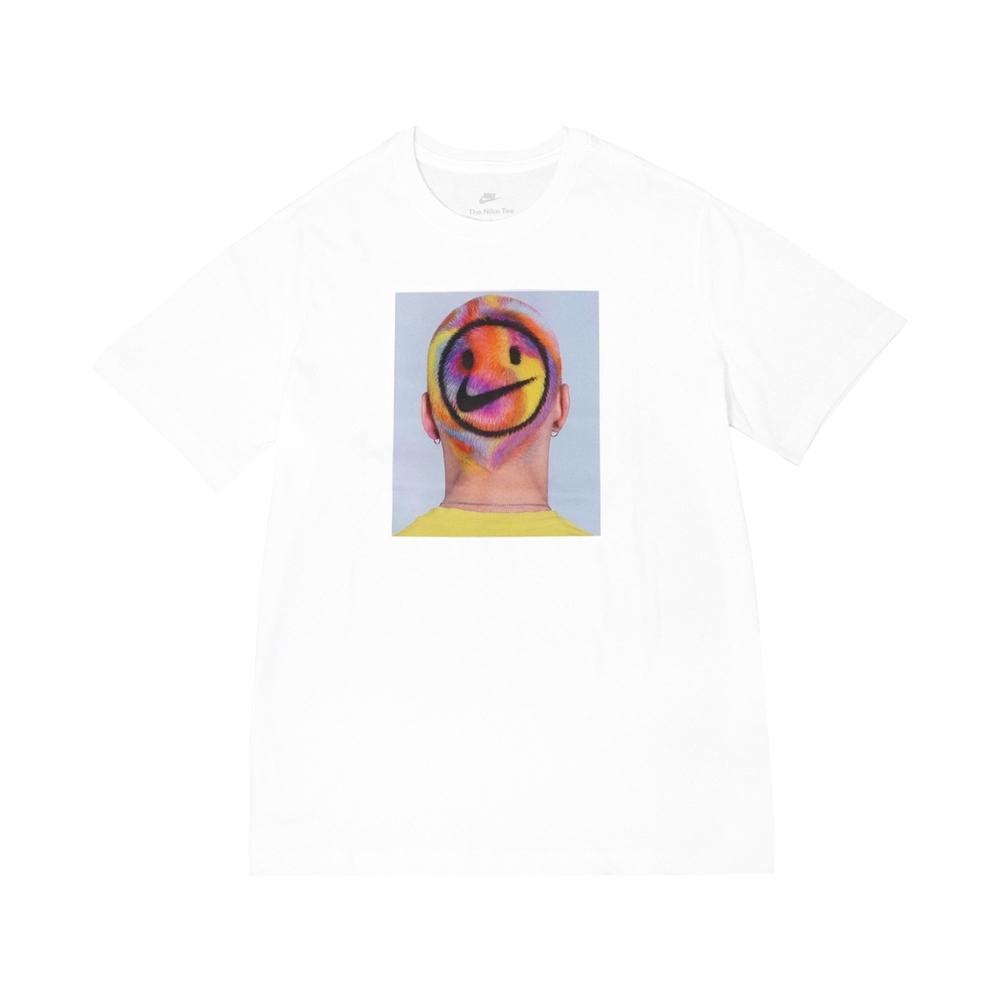 

Nike Футболка Nsw Tee с принтом и коротким рукавом, унисекс, белая DQ1081-100 M