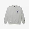 New Era Mlb La Dodgers Sweatshirt Heather Gray 15147517