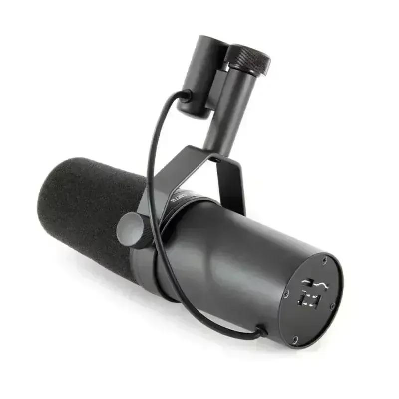SM7B Professional Dynamic Cardioid Microphone For Live Vocals Recording Performance Studio Selectable Frequency Response Mic