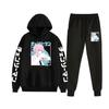 Chainsaw Man Couples Hoodie Sweatpants Set Long Sleeve Casual Outfit Men Women