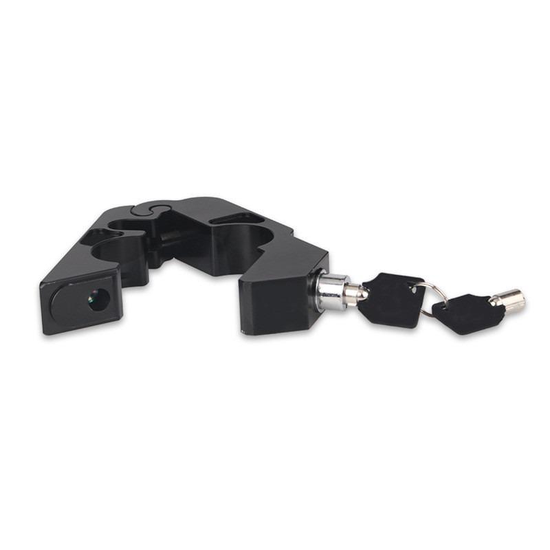 Motorcycle Handlebar Lock Handlebar Brake Handle Solid Lock Imitating Steal Lock Pull Rod ATV Dirt Street Bikes Anti Theft