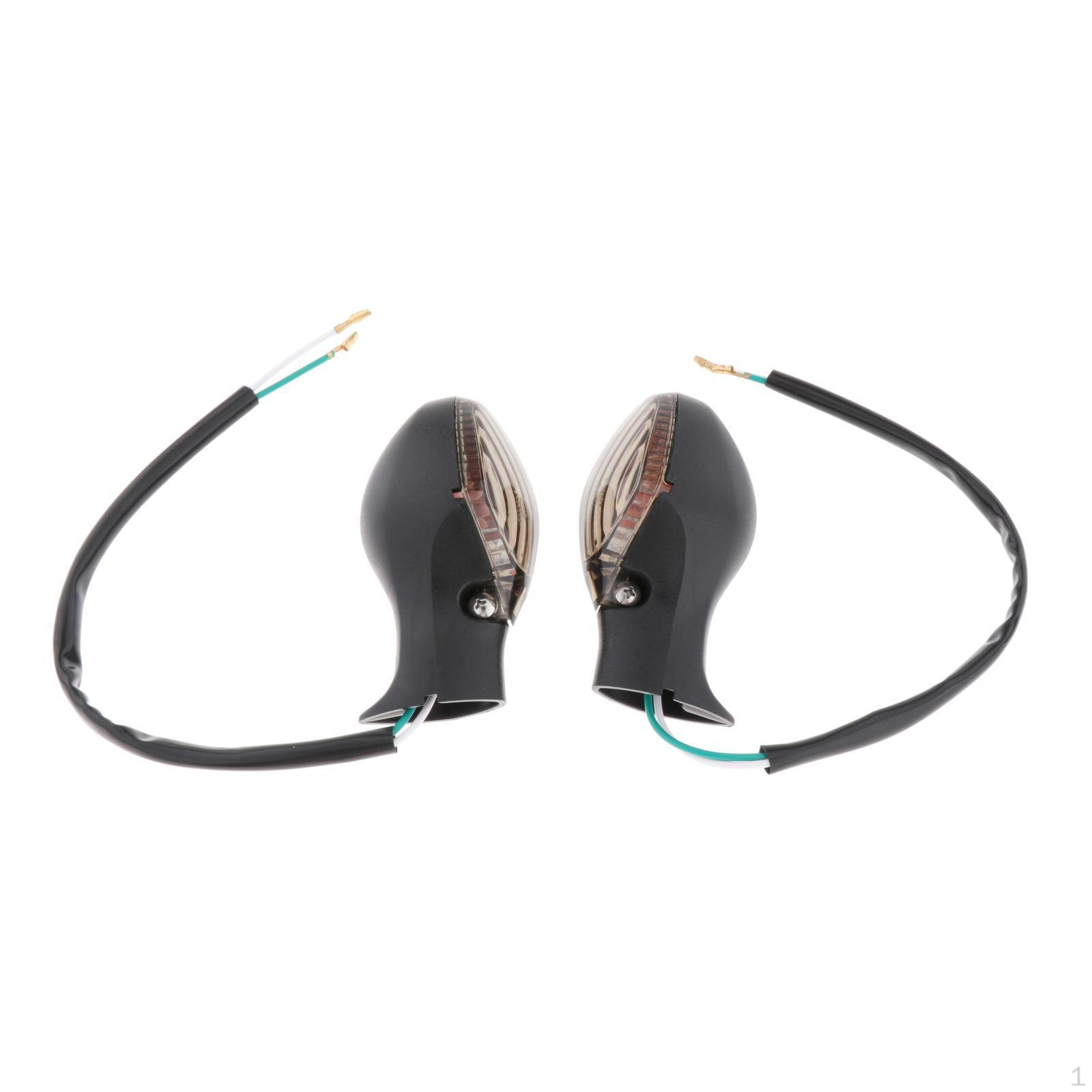 1 Pair LED Indicator Fit for CBR500 Motorbikes Supplies Motorcycle Parts коричневый