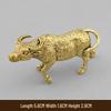 Solid Brass 3D Zodiac Animal Ornaments - Set of 12 for Home or Office Decor