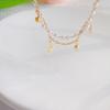 2023 New Fashion Trend Unique Design Elegant Delicate Double Layer Butterfly Pearl Bracelet Women Zircon Party Premium Gift