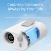 Adjustable Airflow Clip-on Waist Fan Compact Lightweight Multifunctional Fan  Daily Use