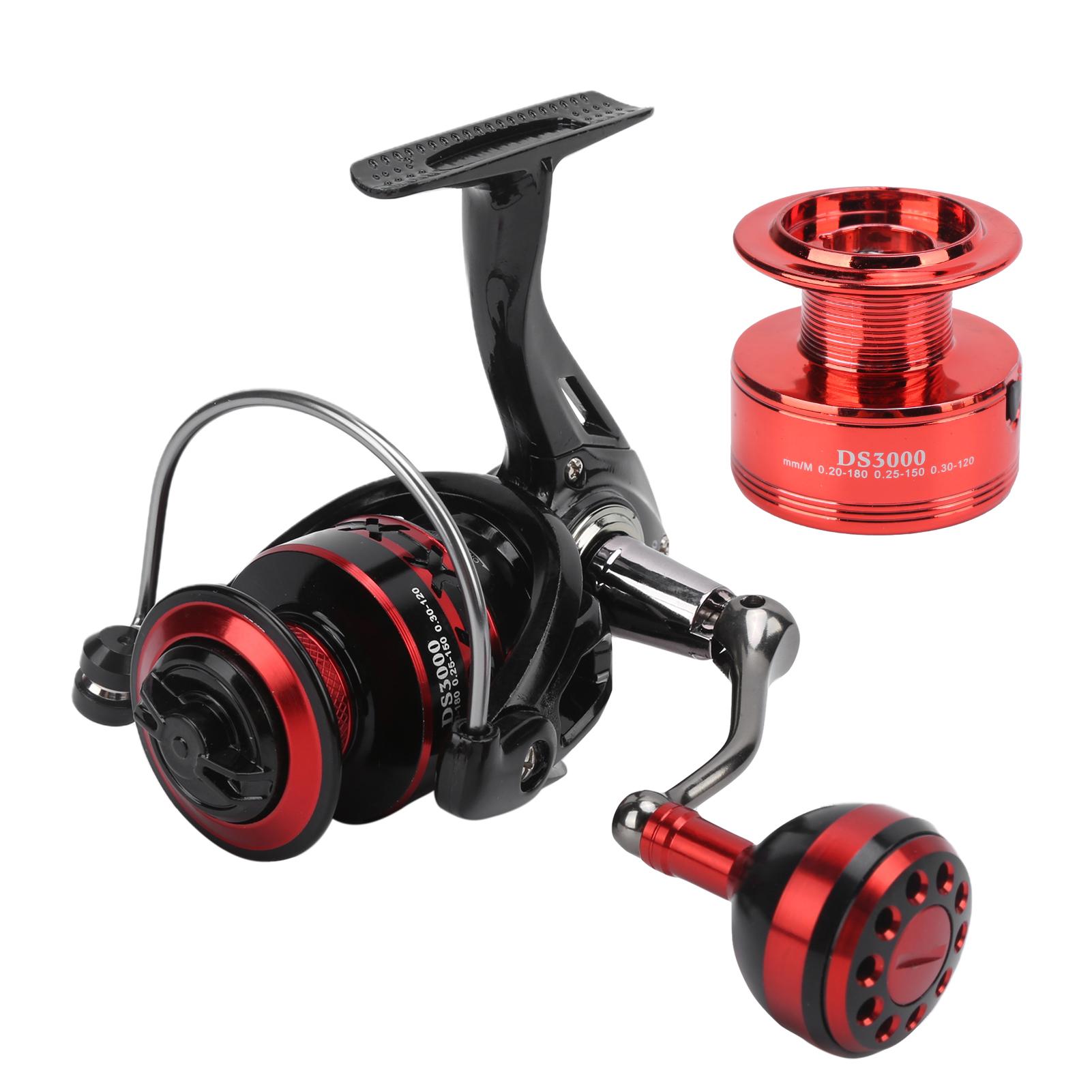 Metal Spinning Reel Durable Fishing Reel HighSpeed Gear Ratio Fishing Accessories DS3000