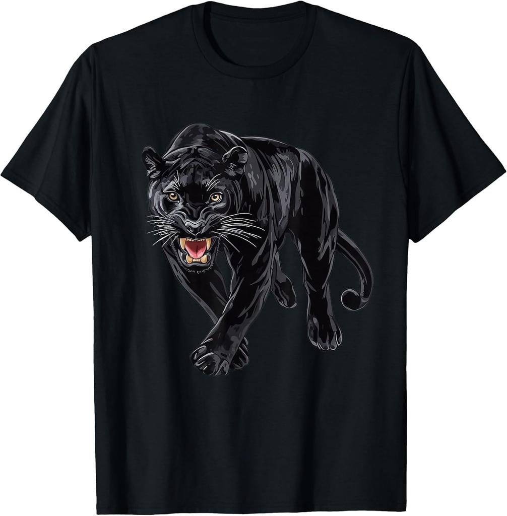 NEW LIMITED! Panther Graphic Nature Wildlife Animal Tee