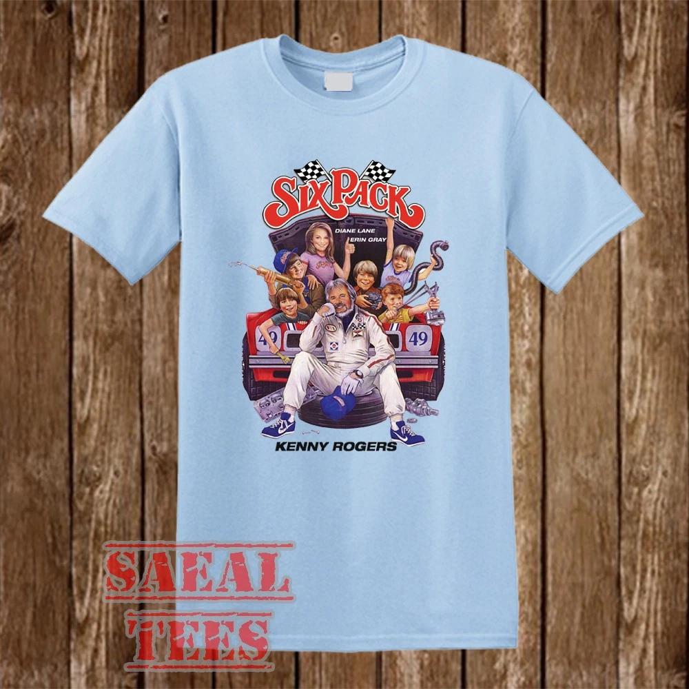 Six Pack Movie Kenny Rogers Men s Light Blue Size S-5XL XS