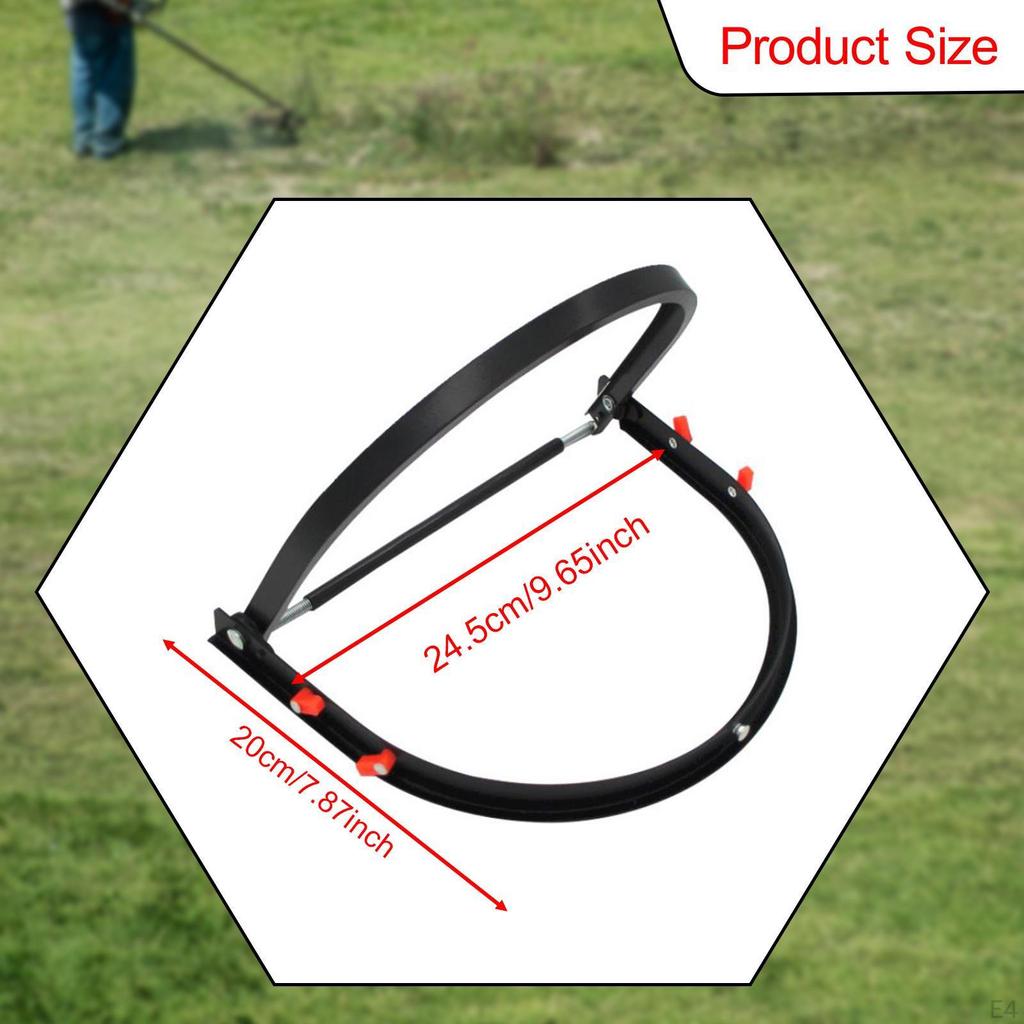 Hjälm med brätte Ansiktsskyddsadapter Direkt Ersätt Professionella Universaltillbehör Robust