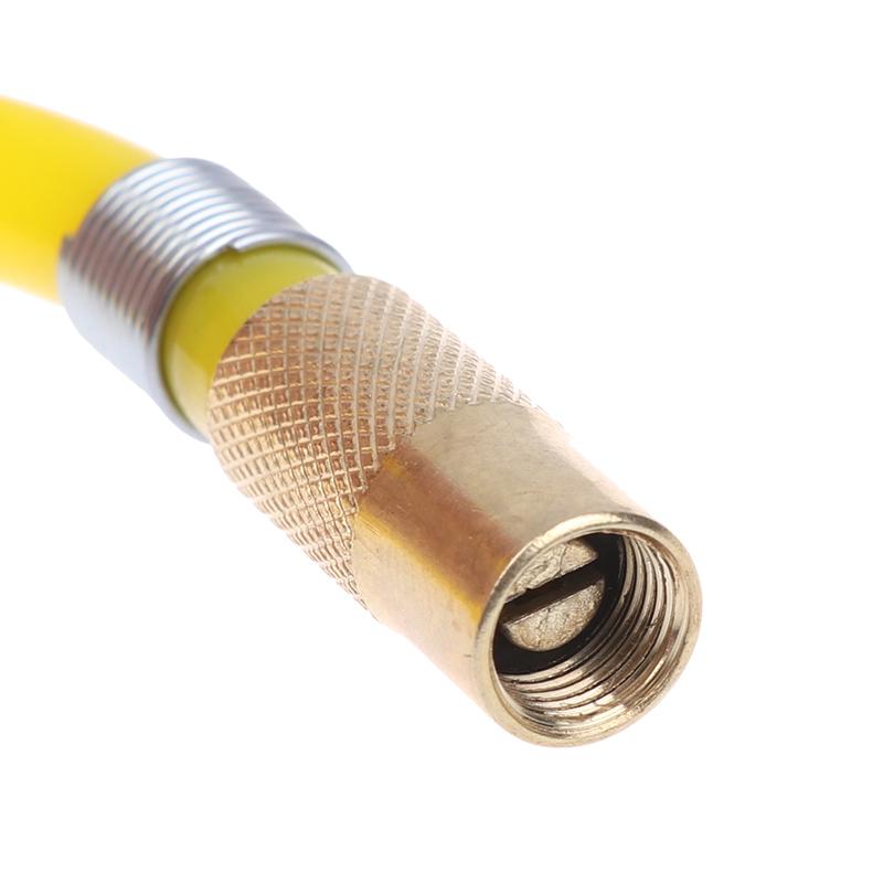 1 Piece Universal Pump Extension Tube Tire Air Compressor Hose Flexible Recoil Air Inflator Connector Replacement Inflator Hose