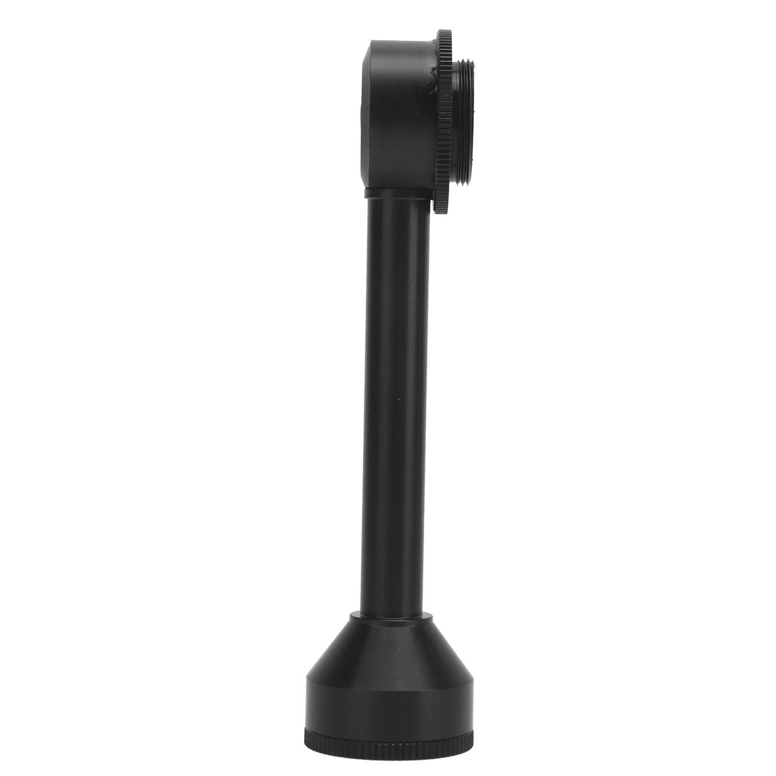 Diagonal Eyepiece Clear Imaging Snap On Interface Optical Glass 90 Degree Elbow Eyepiece for Total Station Optical glass+ABS