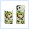 Gilt cartoon mobile phone case, suitable for iPhone17/16 anti-drop protective case, replaceable back plate
