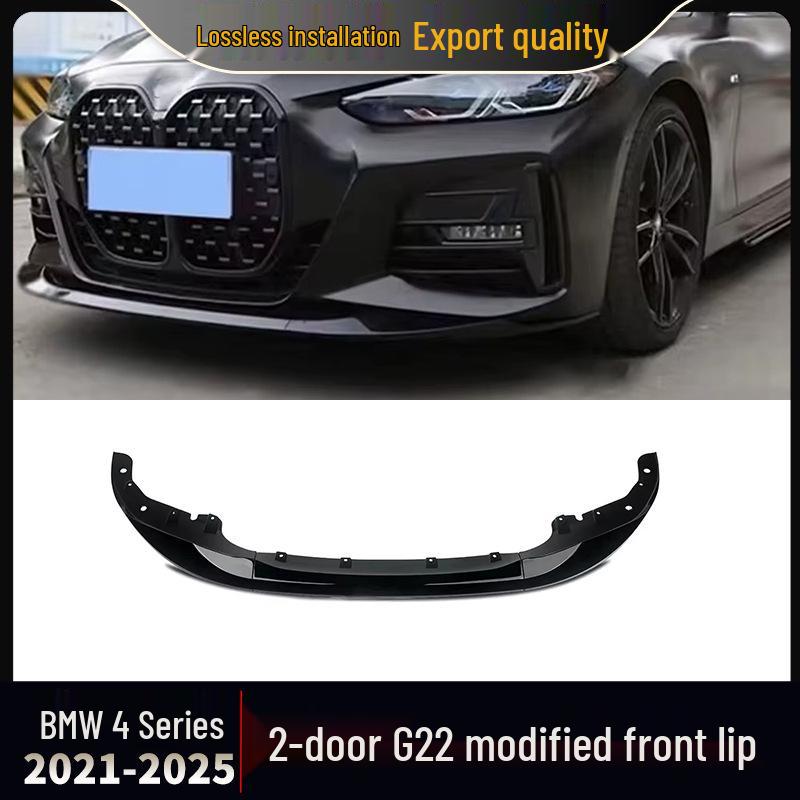 BMW 4 Series G22 (2021-2025) Front Lip Spoiler Kit for Two-Door Models (Large/Small Body)