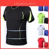 Breathable Summer Quick-drying Sports Suit With Short Sleeve T-shirt And Shorts**