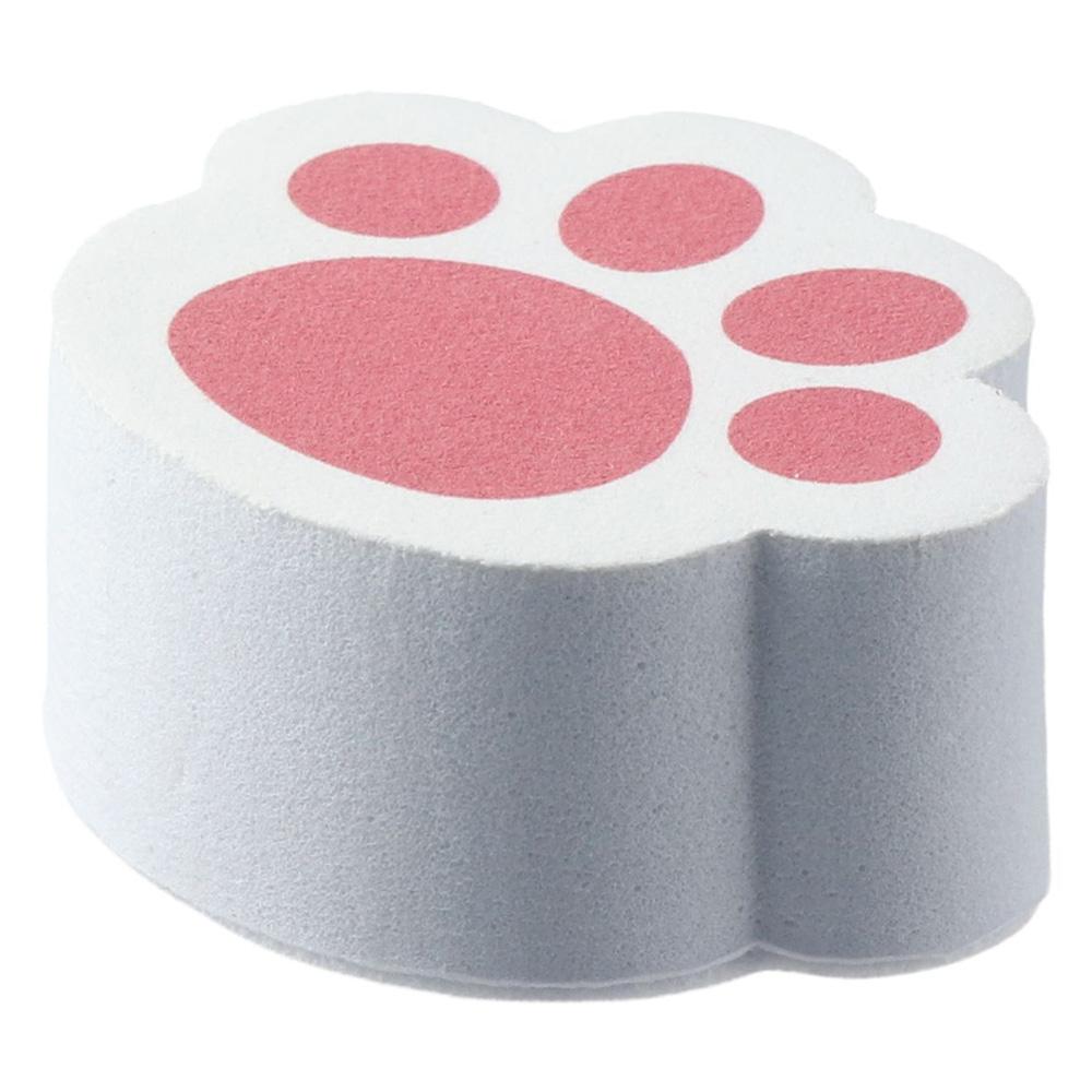 Scrub Sponges Glass Wipe Cat Claw Shape Cleaning Scrubber Cute Sponge Cleaner  Dish Washing