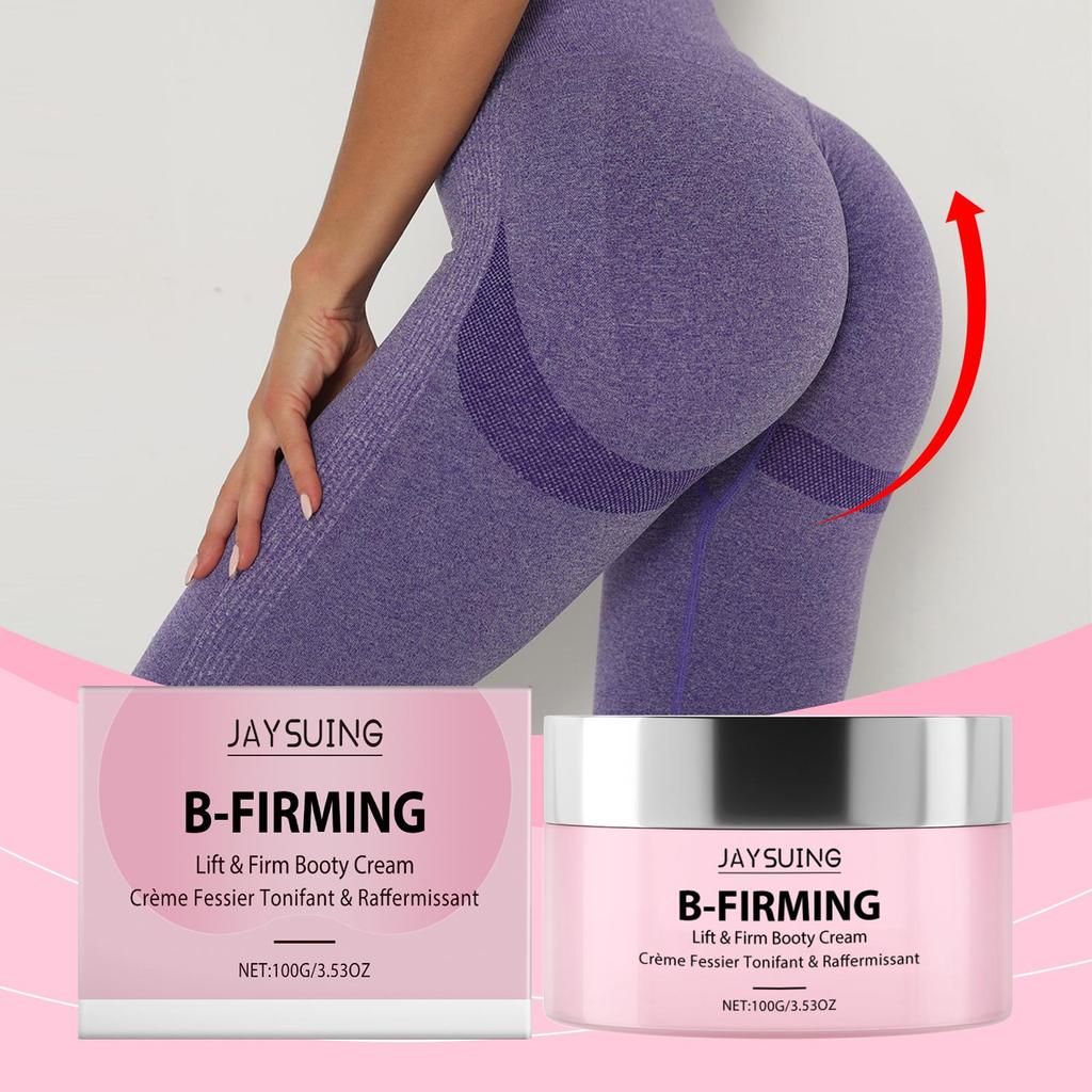 Jaysuing Buttock Care Cream 100g - Fast Plumping Buttock Cream, Improves Sagging Buttocks, Butt Enhancing Cream, Women's Sexy Body Care Cream