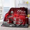 Ac Milan Personalized Name Blanket Gift Personalized Blanket Soft & Cozy for Seaside Home Decor Living Room Office Four Seasons Universal