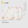TONGTAI Pure Cotton Long-Sleeve Baby Bodysuit