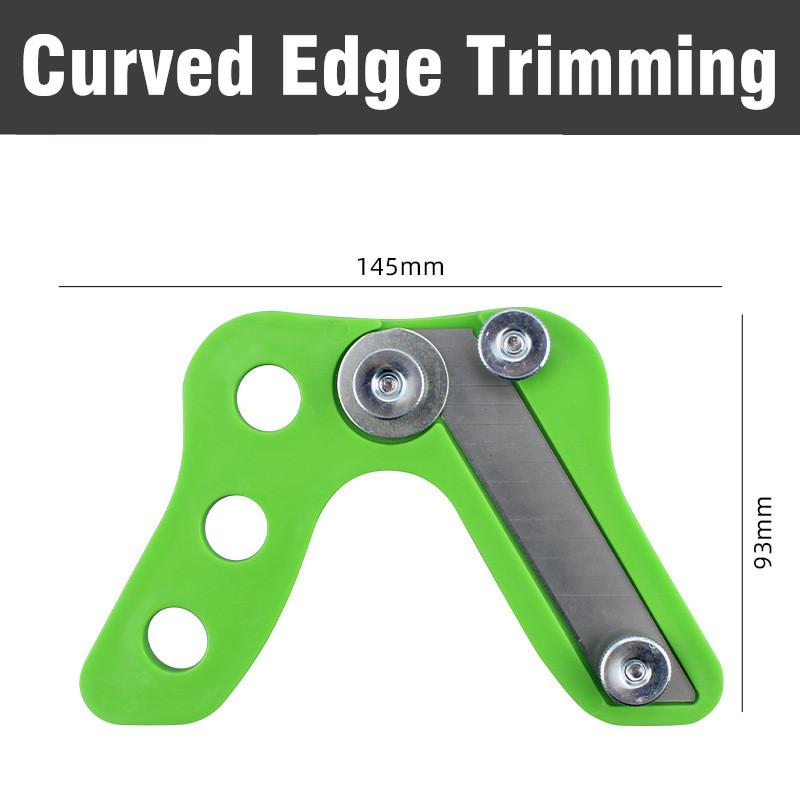 Horticultural Scissors Edge Band Trimmer Woodworking Manual Trimmer PVC Strip Gypsum Board Scraper Right Angle Round Arc Scissor